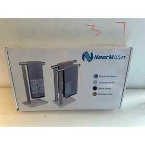 Hand Towel Holder with Balanced Marble Base, NearMoon